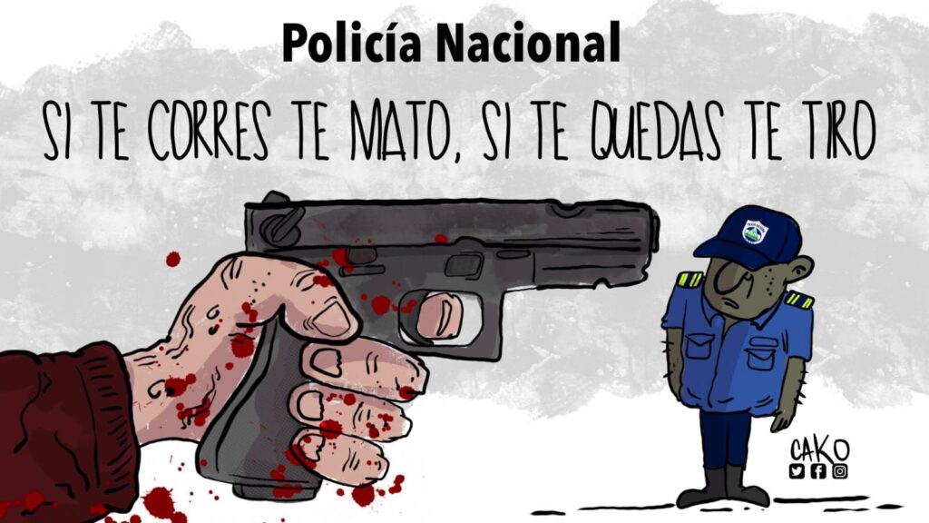 La Caricatura: El nuevo lema de la Policía