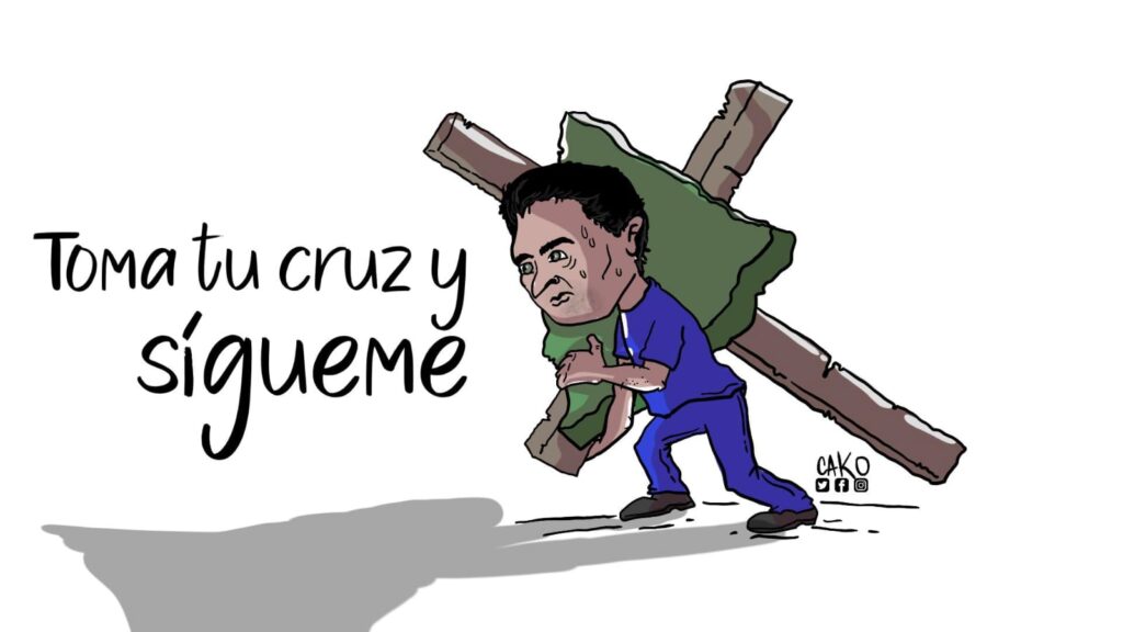 La Caricatura: Un verdadero seguidor de Cristo