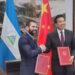 Nicaragua suscribe tres acuerdos con China.