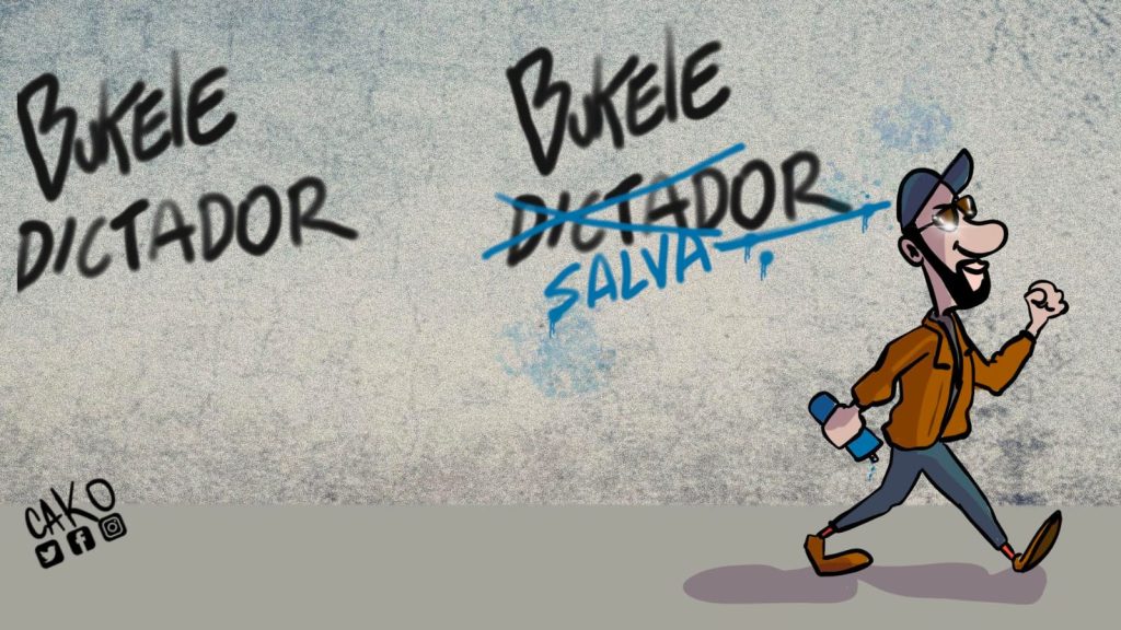 La Caricatura: Bukele, el salvador