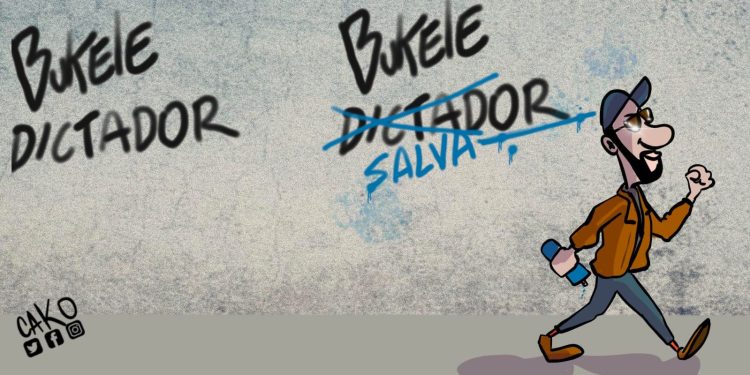 Bukele, el salvador