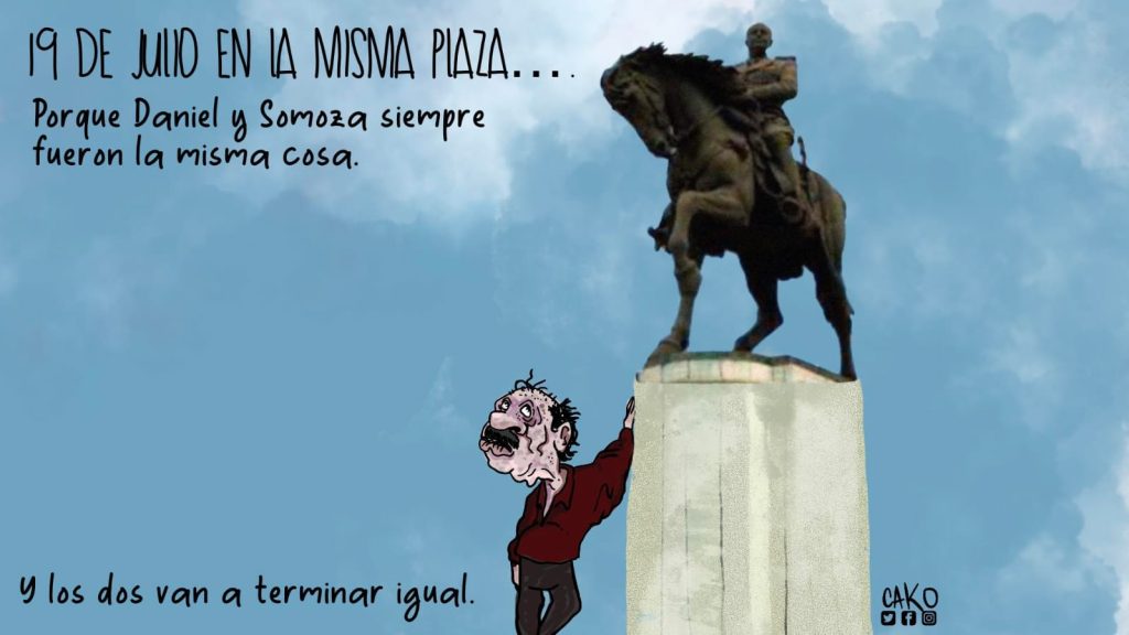 La Caricatura: En la misma plaza