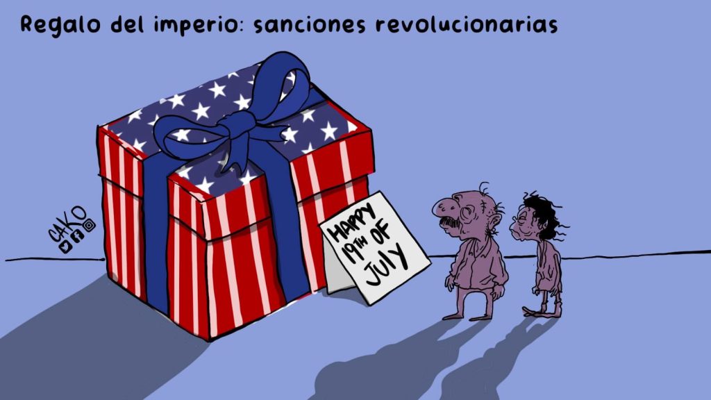 La Caricatura: Regalo del imperio