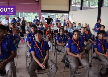 Scouts de Nicaragua en una reunión. Foto tomada del Facebook de la Asociación de Scouts de Nicaragua
