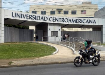 Instalaciones de la Universidad Centroamericana (UCA) antes de ser cerrada.