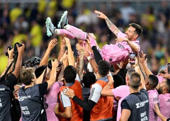 Messi conquista su primer título con el Inter Miami en la Leagues Cup. Foto: AFP