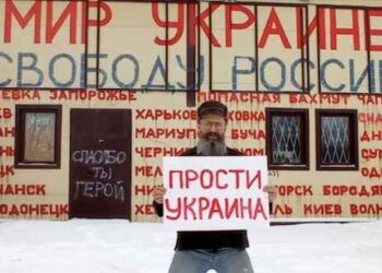 Rusia: condenan a la cárcel a un ciudadano ruso por expresar su apoyo a Ucrania