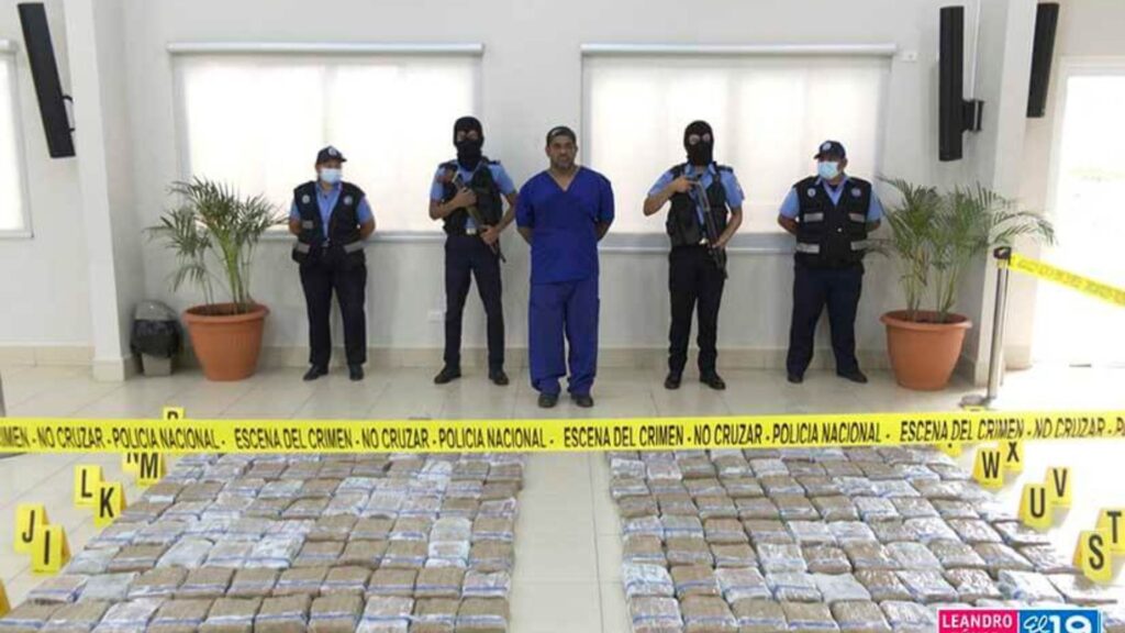 Policía orteguista incauta 240 kilos de anfetaminas, pero solo detiene al conductor del camión