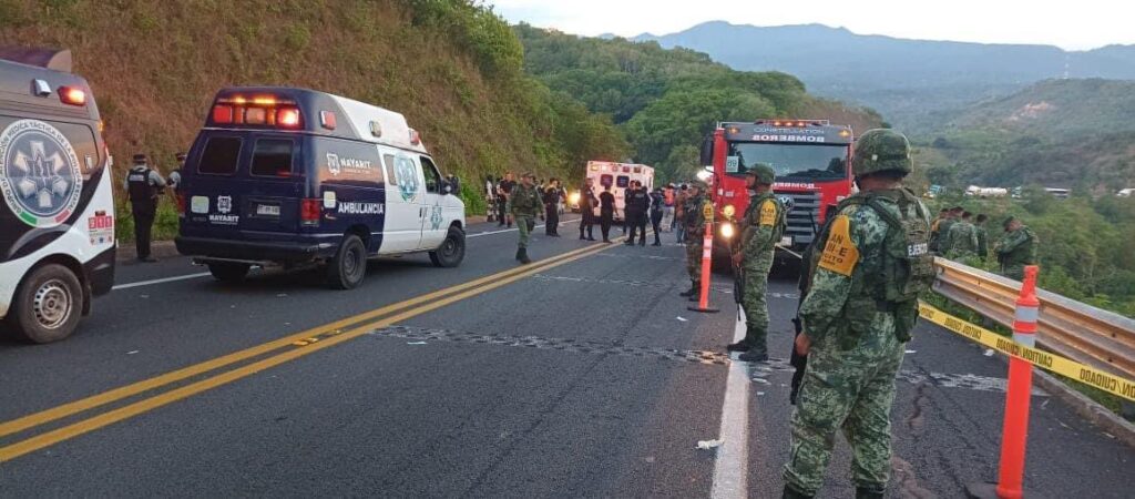 Mueren varios migrantes en fatal accidente en México