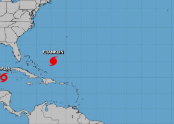 Tormenta tropical Idalia se forma en el Caribe cerca de México