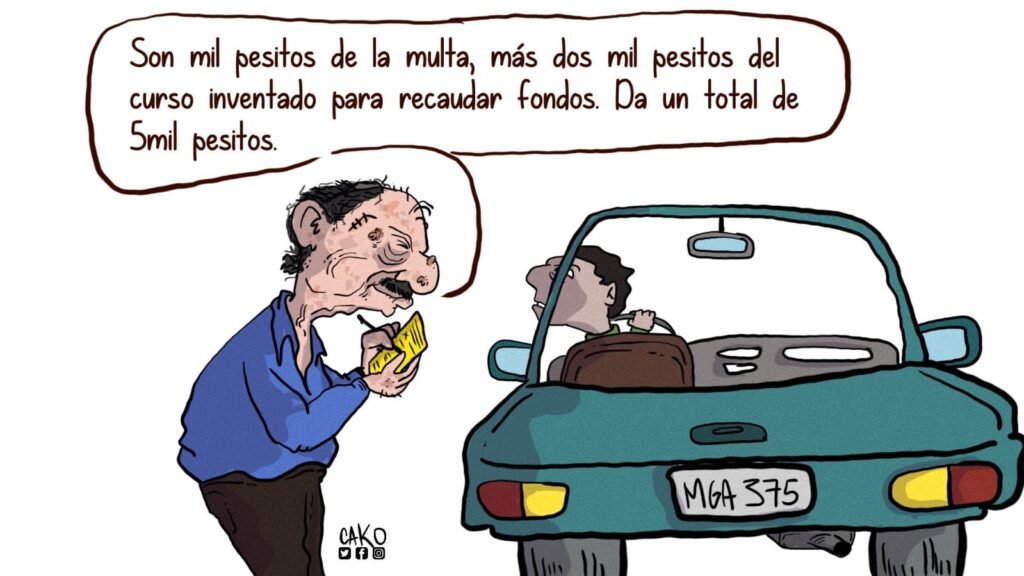 La Caricatura: Sumas chamucas