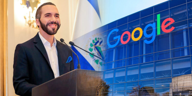 Bukele digitalizará todos los servicios públicos de El Salvador con ayuda de Google