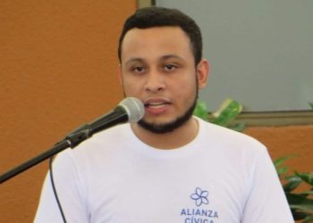 Jasson Salazar, preso político de la dictadura Ortega-Murillo.