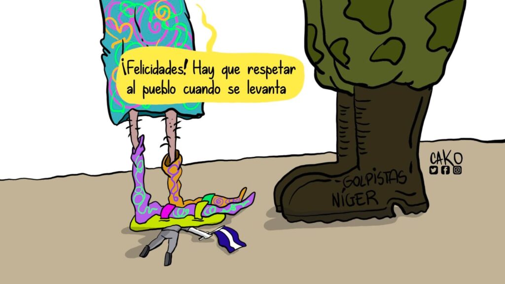 La Caricatura: Golpistas de Níger