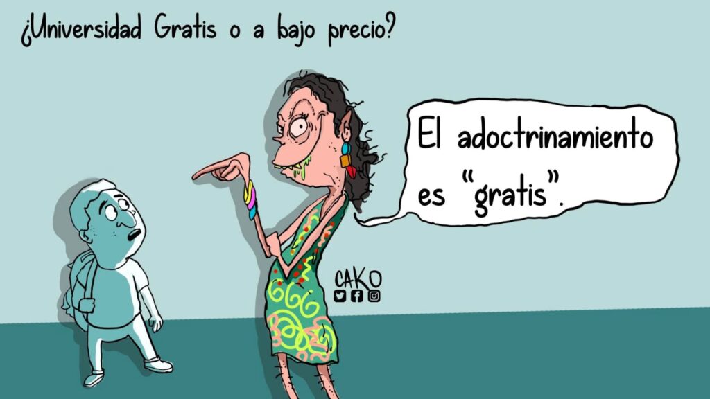 La Caricatura: Adoctrinamiento «gratis» 