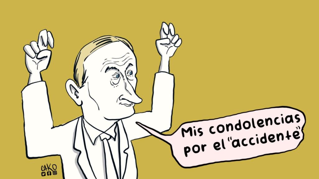 La Caricatura: El accidente