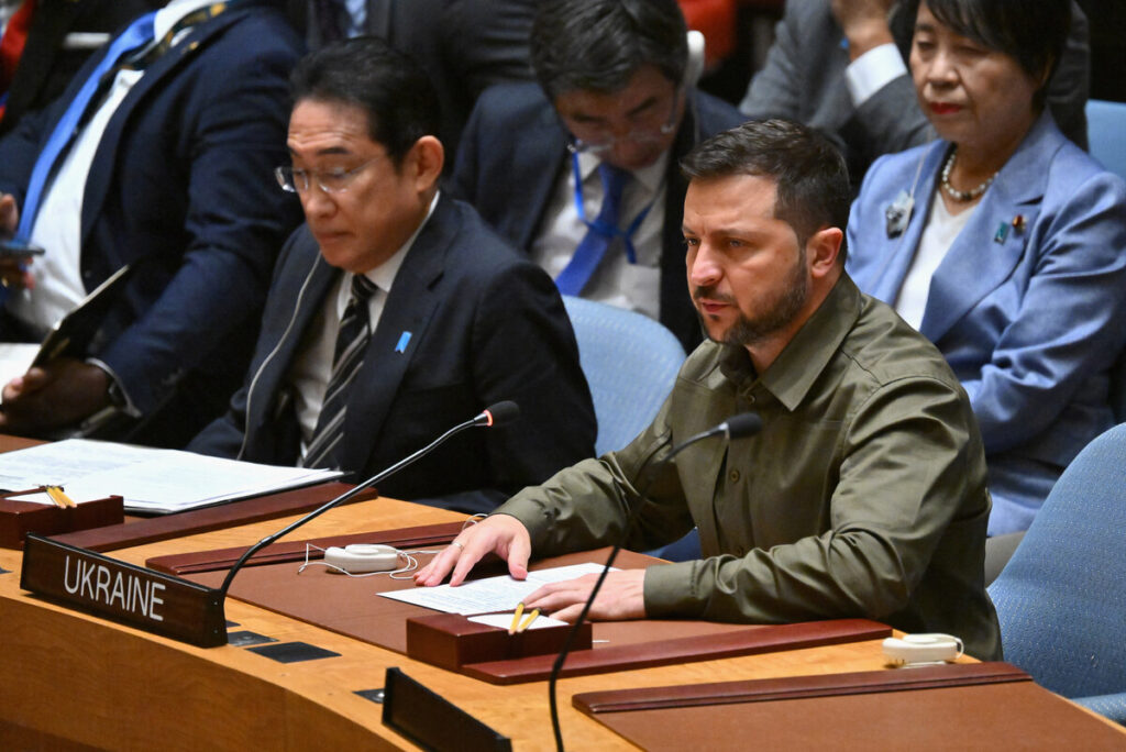 Zelenski pide en la ONU que se despoje a una Rusia «criminal» de su derecho de veto