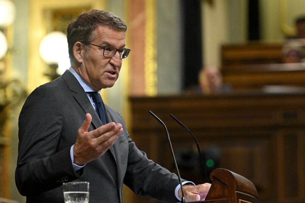 Parlamento español rechaza investir al líder de la derecha como presidente del gobierno