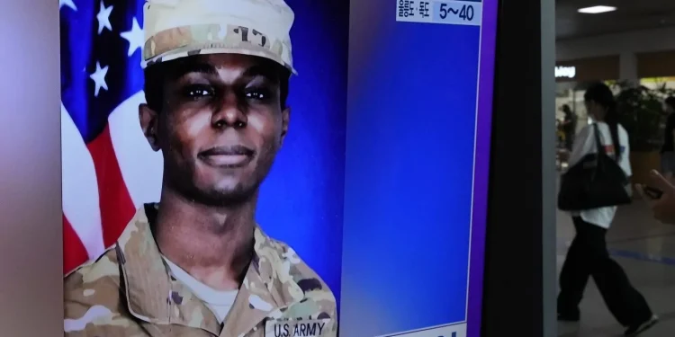 El soldado estadounidense Travis King regresó a EEUU
