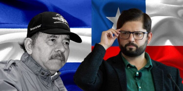Ortega insulta a Chile y Boric responde con nota de protesta diplomática.