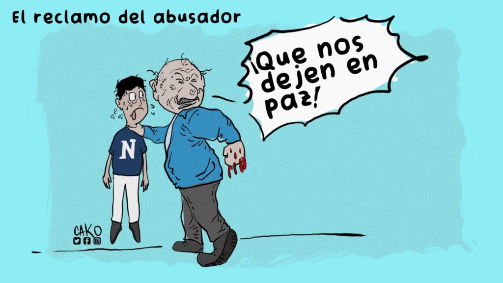 La Caricatura: El abusador