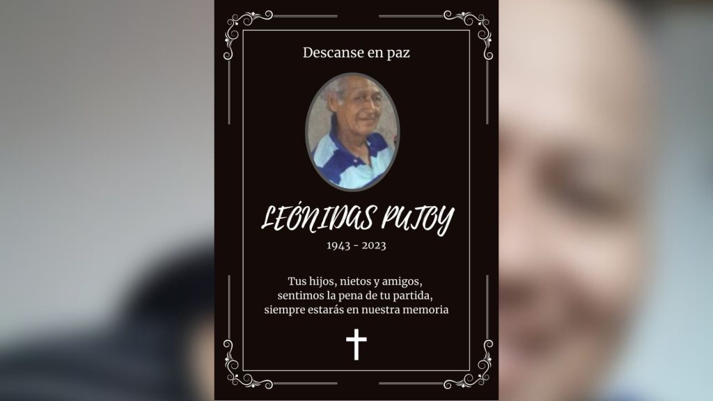 Fallece José Leónidas, papá del profesor y exreo político Gabriel Putoy