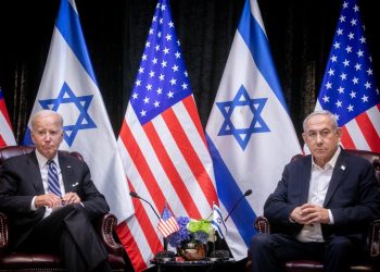 El presidente Joe Biden junto al primer ministro israelí Benjamin Netanyahu. Foto: AFP