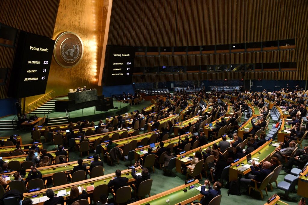 Asamblea General de ONU vota con 187 votos a favor el fin del embargo de EE. UU. a Cuba