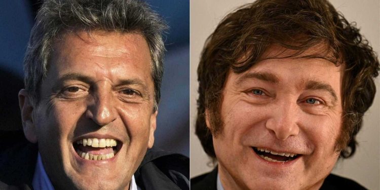 El izquierdista Massa y el ultraderechista Milei van a segunda vuelta por la presidencia de Argentina