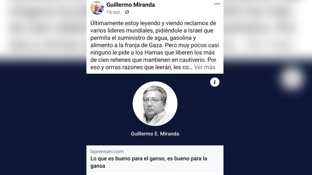 Denuncian «desaparición» de analista político Guillermo Miranda
