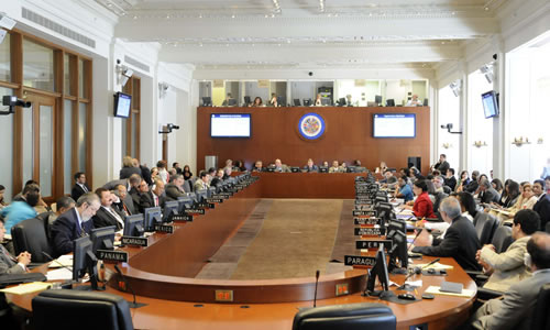 OEA aprueba conformación de «grupo de trabajo voluntario» para dar seguimiento a la crisis de Nicaragua.