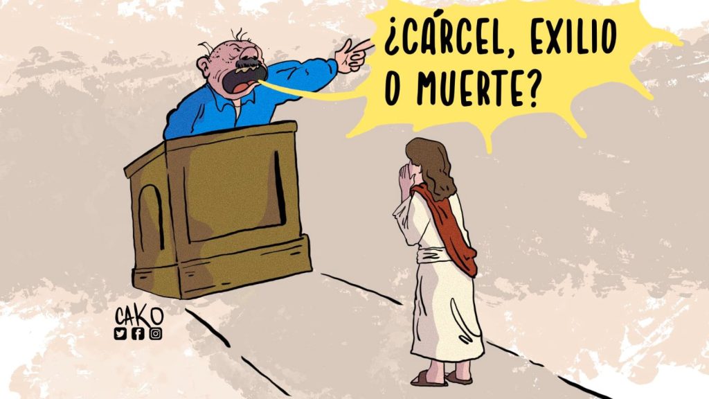 La Caricatura: Opciones en dictadura
