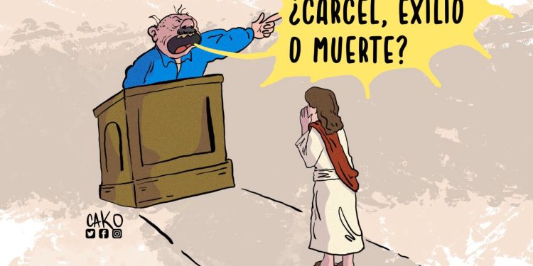 La Caricatura: Opciones en dictadura