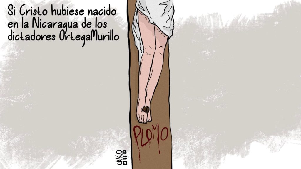 La Caricatura: Cristo en dictadura