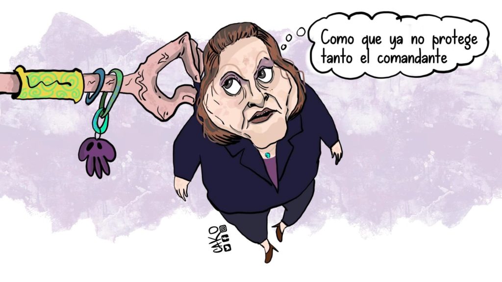 La Caricatura: No más luz para Alba