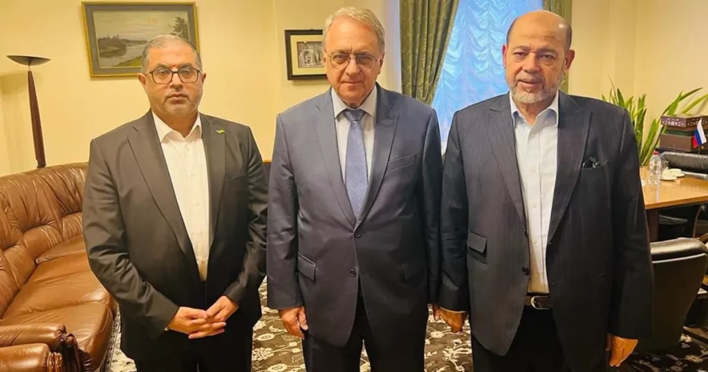 Rusia recibe a delegados de Irán y del grupo armado Hamás