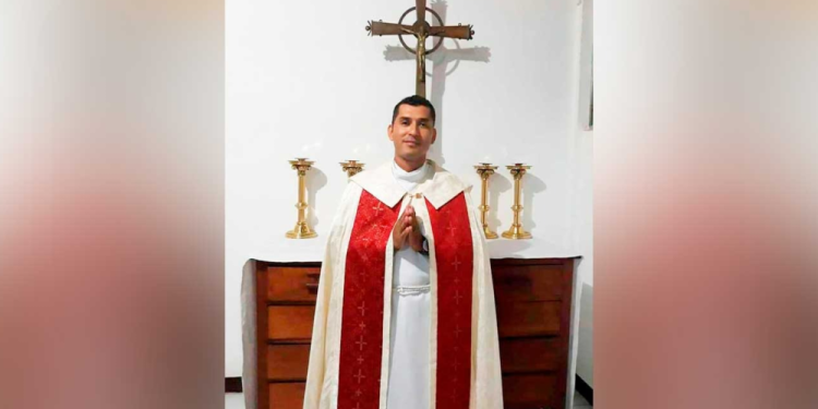 Sacerdote Ramón Angulo, el sexto religioso encarcelado en ocho días.