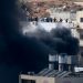 Imagen de un ataque en Palestina. Foto: AFP