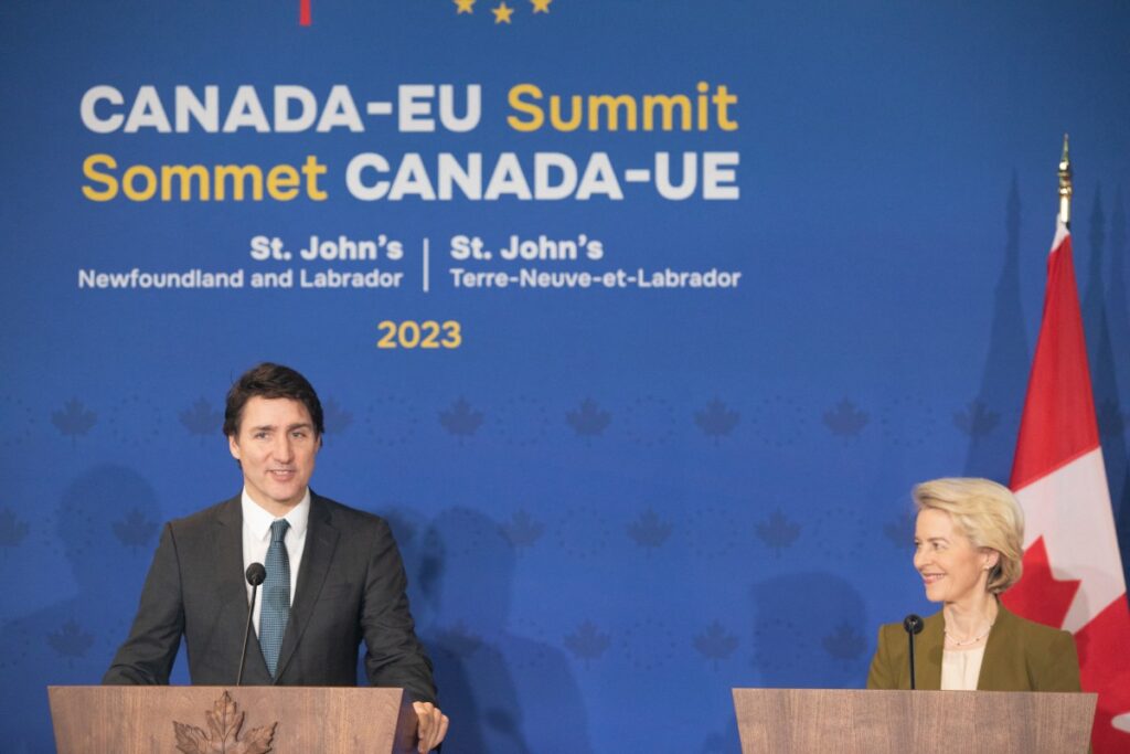 Canadá y la Unión Europea reiteran su «sólido» respaldo a Ucrania