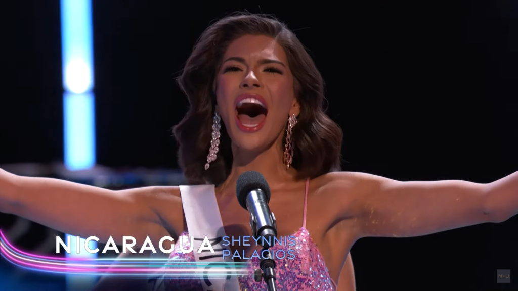 La fiebre de Miss Nicaragua llega a todos lados de Nicaragua. Foto: transmisión oficial de Miss Universo.