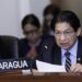 El canciller Moncada dice que la OEA es «un instrumento de intervención de los Estados Unidos a los pueblos». Foto: Despacho 505