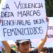 Feministas realizan marchas para alzar la voz en nombre de todas las mujeres asesinadas. Foto: El Nuevo Diario.