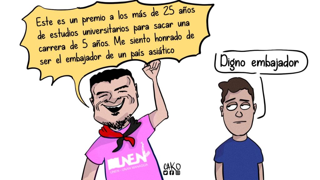 La Caricatura: Digno embajador