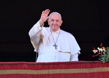 Aparición reciente del papa Francisco en El Vaticano. Foto: AFP