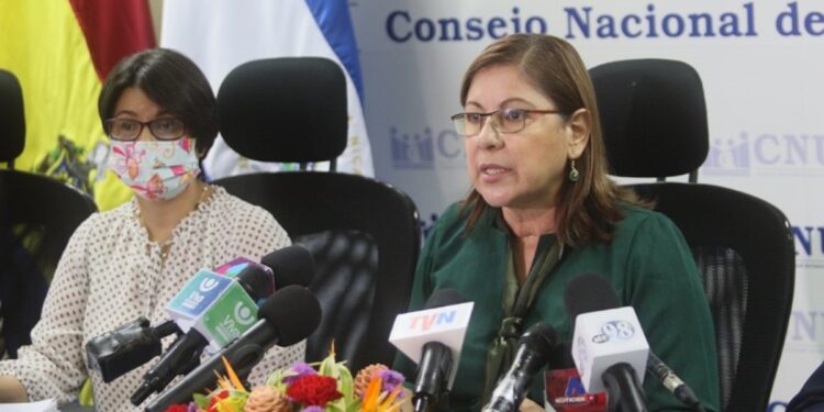 Ramona Rodríguez, actual presidenta del Consejo Nacional de Universidades. Foto: 100% Noticias.