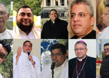 Los 14 religiosos secuestrados por la dictadura de Daniel Ortega