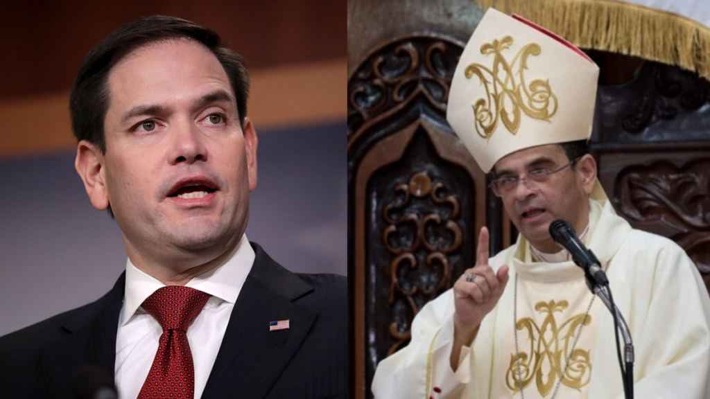 Senador estadounidense Marco Rubio solicita al Papa Francisco que interceda por monseñor Álvarez