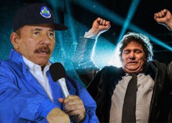 Daniel Ortega y Javier Milei