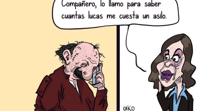 La Caricatura: La llamada desde Argentina