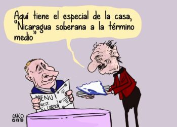 La Caricatura: El mesero de El Carmen